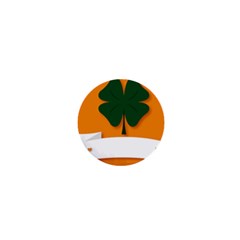 St Patricks Day Ireland Clover 1  Mini Buttons by Nexatart