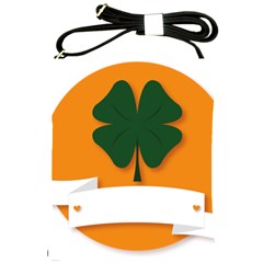 St Patricks Day Ireland Clover Shoulder Sling Bags by Nexatart