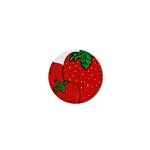 Strawberry Holidays Fragaria Vesca 1  Mini Magnets Front