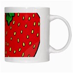 Strawberry Holidays Fragaria Vesca White Mugs Right