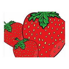 Strawberry Holidays Fragaria Vesca Double Sided Flano Blanket (mini) 