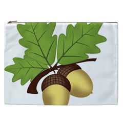 Acorn Hazelnuts Nature Forest Cosmetic Bag (xxl)  by Nexatart