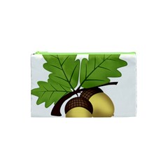 Acorn Hazelnuts Nature Forest Cosmetic Bag (xs) by Nexatart