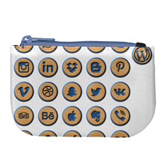 Social Media Icon Icons Social Large Coin Purse