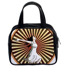 Woman Power Glory Affirmation Classic Handbags (2 Sides) by Nexatart