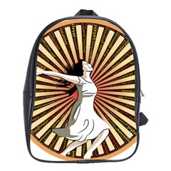 Woman Power Glory Affirmation School Bags(large)  by Nexatart