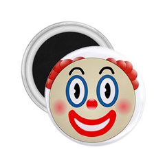 Clown Funny Make Up Whatsapp 2 25  Magnets by Nexatart