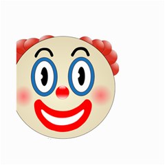 Clown Funny Make Up Whatsapp Small Garden Flag (two Sides) by Nexatart