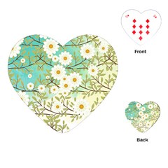 Springtime Scene Playing Cards (heart)  by linceazul