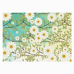 Springtime Scene Large Glasses Cloth (2-side) by linceazul