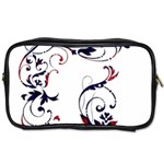 Scroll Border Swirls Abstract Toiletries Bags 2-Side Front