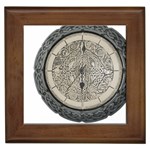 Clock Celtic Knot Time Celtic Knot Framed Tiles Front