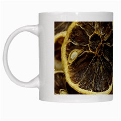 Lemon Dried Fruit Orange Isolated White Mugs