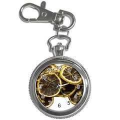 Lemon Dried Fruit Orange Isolated Key Chain Watches