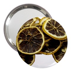 Lemon Dried Fruit Orange Isolated 3  Handbag Mirrors