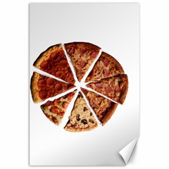 Food Fast Pizza Fast Food Canvas 20  X 30   by Nexatart