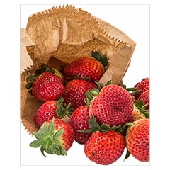 Strawberries Fruit Food Delicious Drawstring Bag (small) by Nexatart