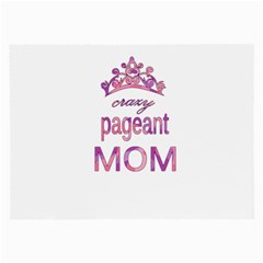 Crazy Pageant Mom Large Glasses Cloth (2-side) by Valentinaart