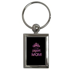 Crazy Pageant Mom Key Chains (rectangle)  by Valentinaart