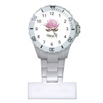 Namaste - Lotus Plastic Nurses Watch Front