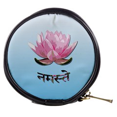 Namaste - Lotus Mini Makeup Bags by Valentinaart