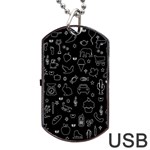 Rebus Dog Tag USB Flash (One Side) Front
