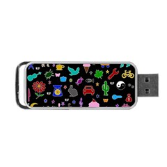 Rebus Portable Usb Flash (one Side) by Valentinaart