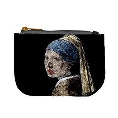 The Girl With The Pearl Earring Mini Coin Purses by Valentinaart