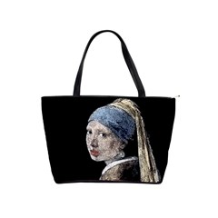 The Girl With The Pearl Earring Shoulder Handbags by Valentinaart