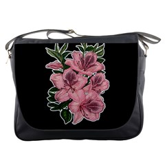 Orchid Messenger Bags by Valentinaart