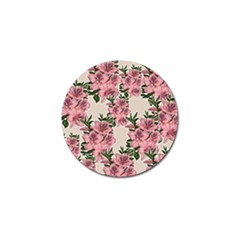 Orchid Golf Ball Marker