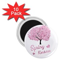 Spring Blossom  1 75  Magnets (10 Pack)  by Valentinaart