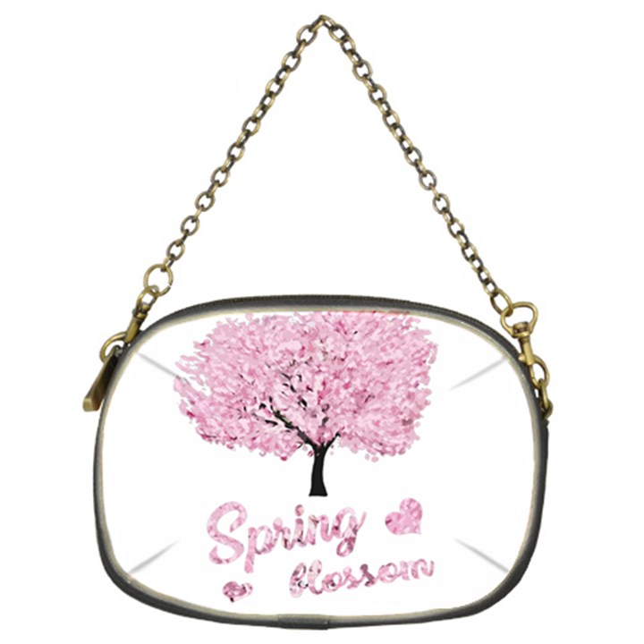 Spring blossom  Chain Purses (Two Sides) 
