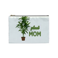 Plant Mom Cosmetic Bag (medium)  by Valentinaart