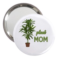 Plant Mom 3  Handbag Mirrors by Valentinaart