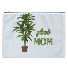 Plant Mom Cosmetic Bag (xxl)  by Valentinaart