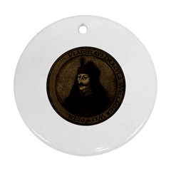 Count Vlad Dracula Ornament (round) by Valentinaart