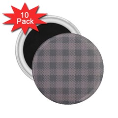 Plaid pattern 2.25  Magnets (10 pack) 