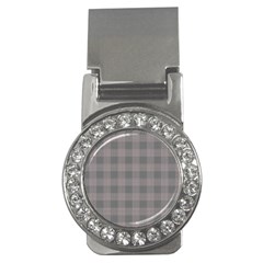 Plaid pattern Money Clips (CZ) 