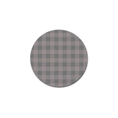 Plaid pattern Golf Ball Marker