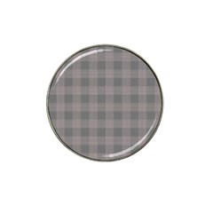 Plaid pattern Hat Clip Ball Marker (10 pack)
