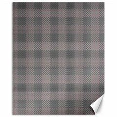 Plaid pattern Canvas 16  x 20  