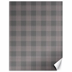 Plaid pattern Canvas 18  x 24  