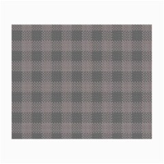 Plaid pattern Small Glasses Cloth (2-Side)