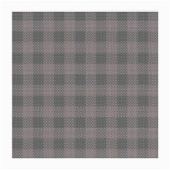 Plaid pattern Medium Glasses Cloth