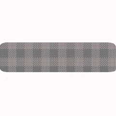 Plaid pattern Large Bar Mats