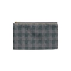 Plaid pattern Cosmetic Bag (Small) 