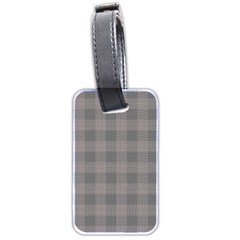 Plaid pattern Luggage Tags (Two Sides)