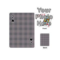 Plaid pattern Playing Cards 54 (Mini) 