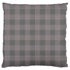 Plaid pattern Large Cushion Case (One Side)